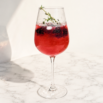 Blackberry Garden Spritz | Non-Alcoholic Apéritif Recipe