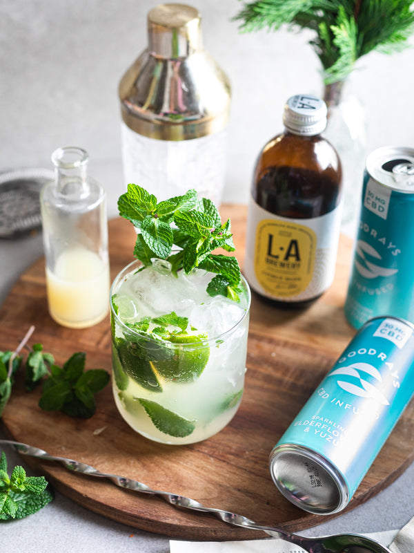 Lime & Elderflower Non-Alcoholic Mojito
