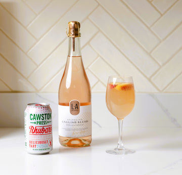 Sparkling Rhubarb Fizz