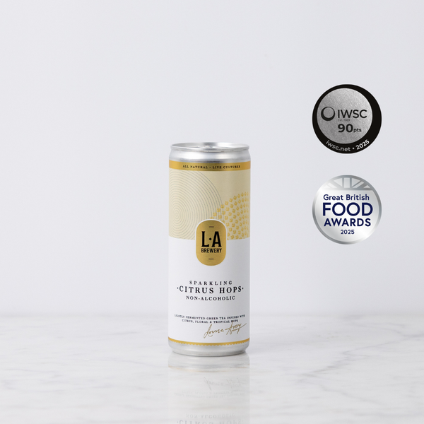 Sparkling Non-Alcoholic Citrus Hops