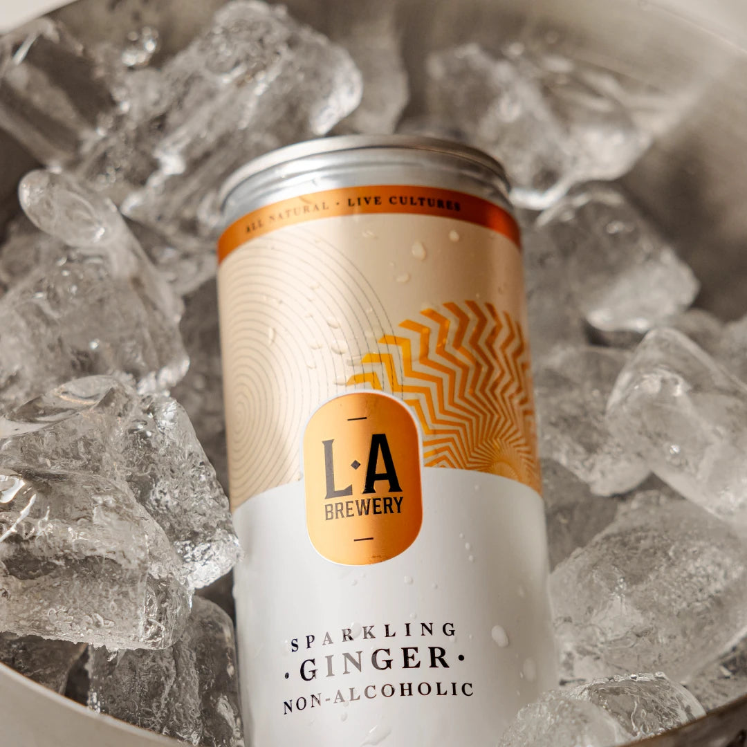 Sparkling Non-Alcoholic Ginger