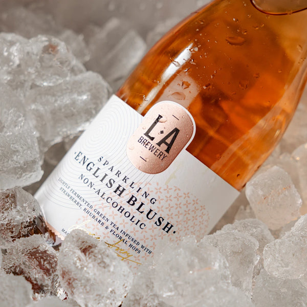 Sparkling Non-Alcoholic English Blush