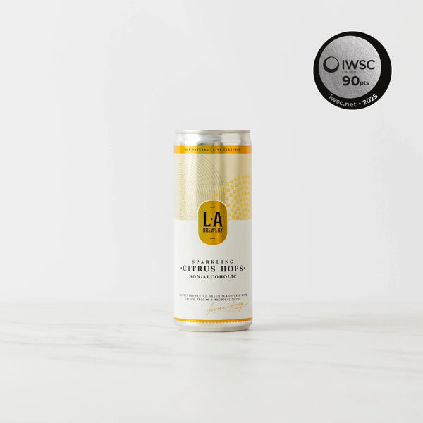 Sparkling Non-Alcoholic Citrus Hops