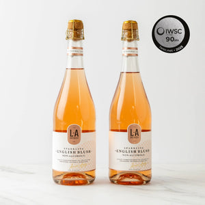 L.A Brewery sparkling rosé wine twin bottles