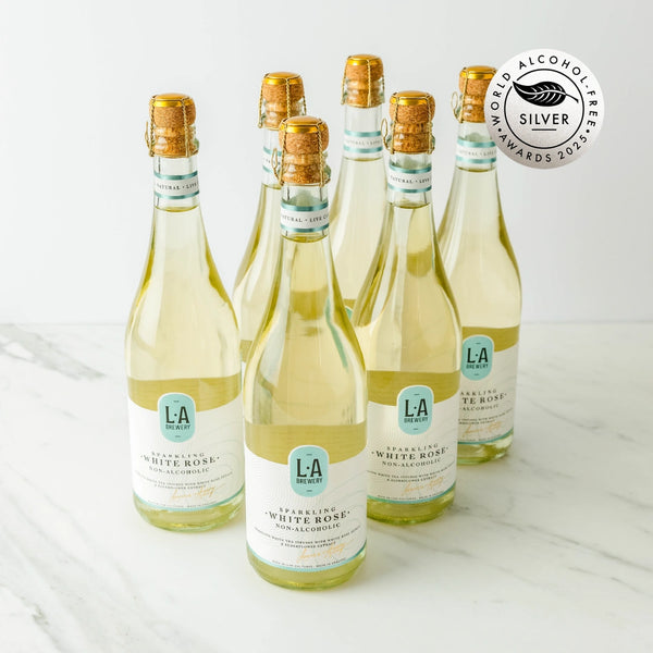 Sparkling Non-Alcoholic White Rose