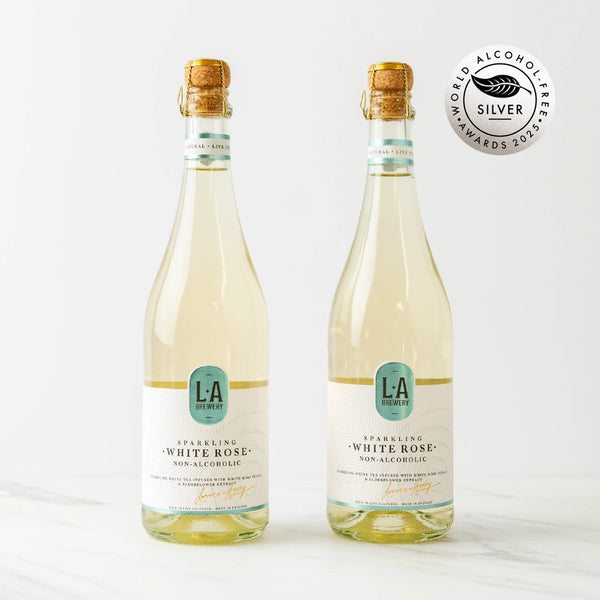 Sparkling Non-Alcoholic White Rose