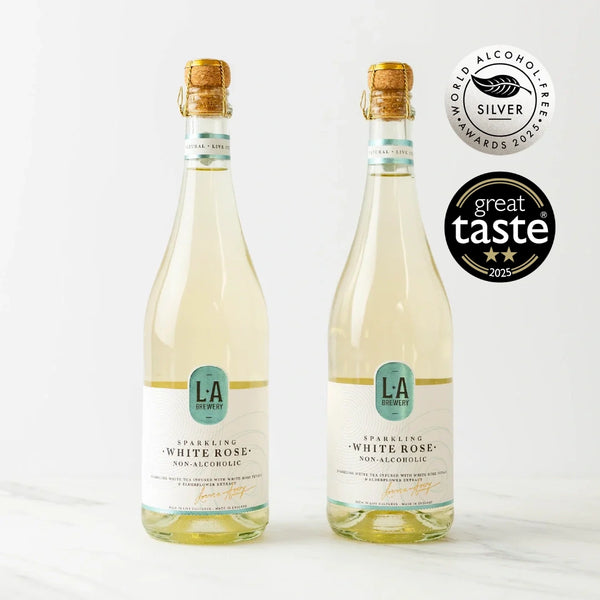 Sparkling Non-Alcoholic White Rose