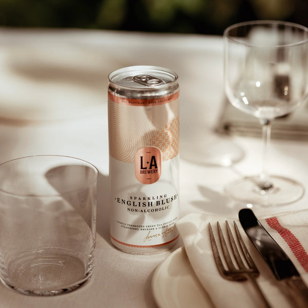 Sparkling Non-Alcoholic English Blush