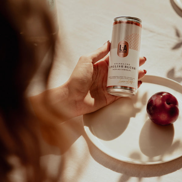Sparkling Non-Alcoholic English Blush