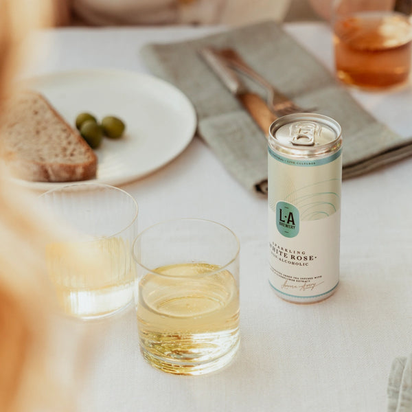 Sparkling Non-Alcoholic White Rose