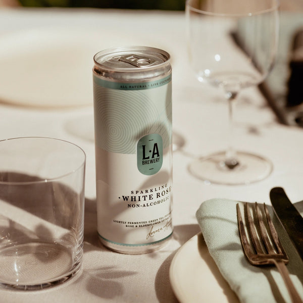 Sparkling Non-Alcoholic White Rose