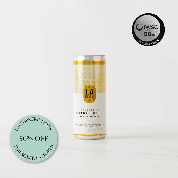 Sparkling Non-Alcoholic Citrus Hops