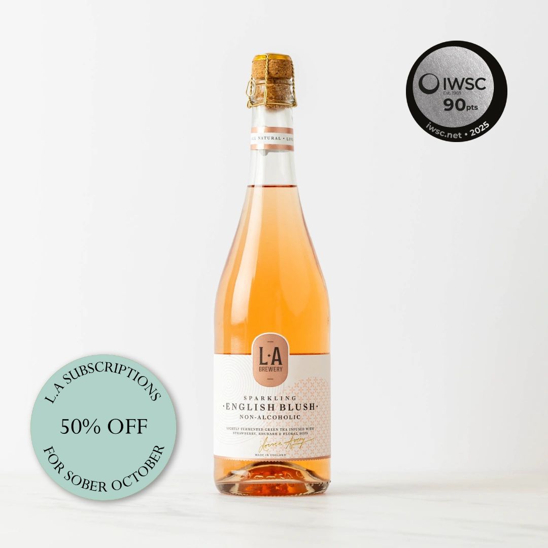 Sparkling Non-Alcoholic English Blush