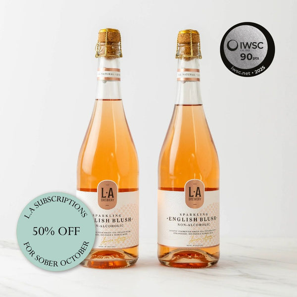 Sparkling Non-Alcoholic English Blush