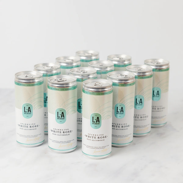 Sparkling Non-Alcoholic White Rose