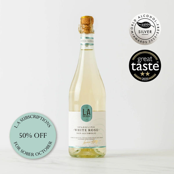 Sparkling Non-Alcoholic White Rose