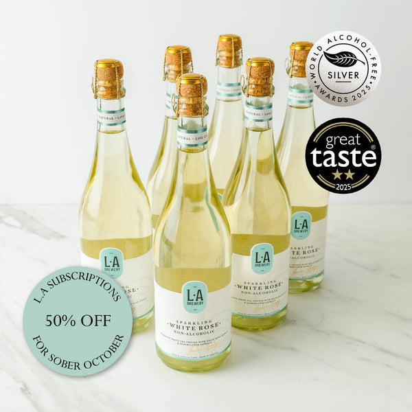 Sparkling Non-Alcoholic White Rose