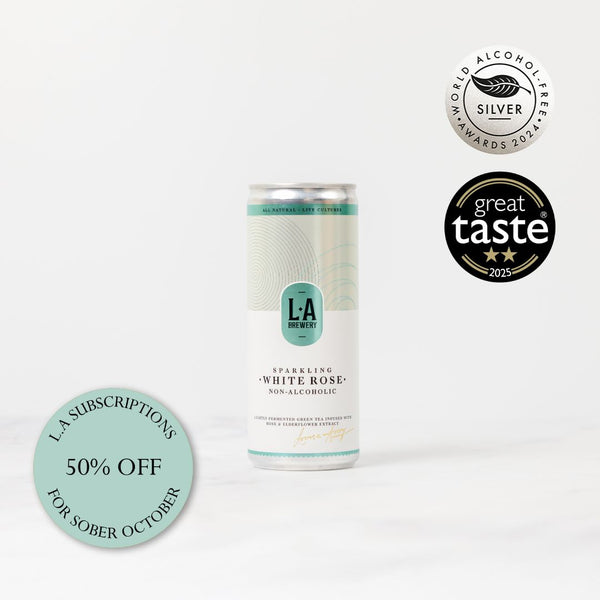 Sparkling Non-Alcoholic White Rose