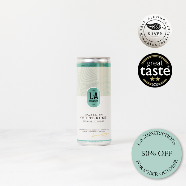 Sparkling Non-Alcoholic White Rose