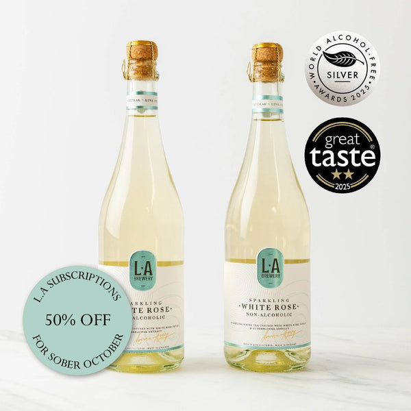 Sparkling Non-Alcoholic White Rose