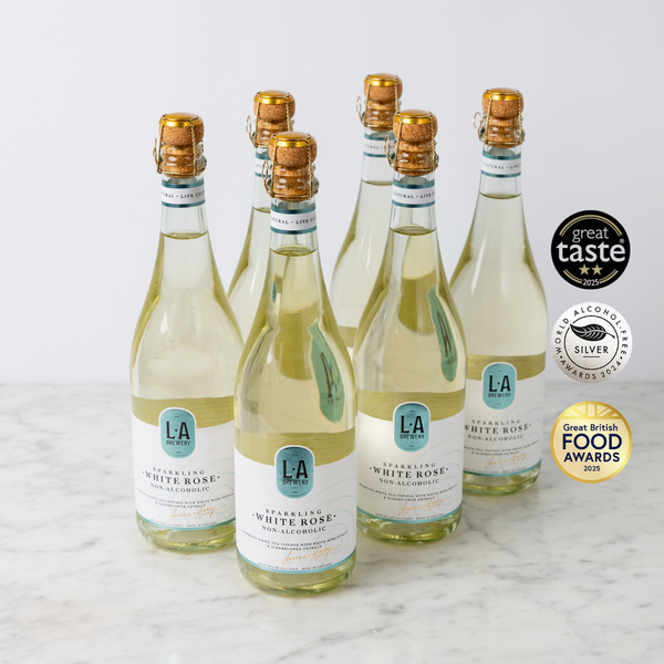 Sparkling Non-Alcoholic White Rose